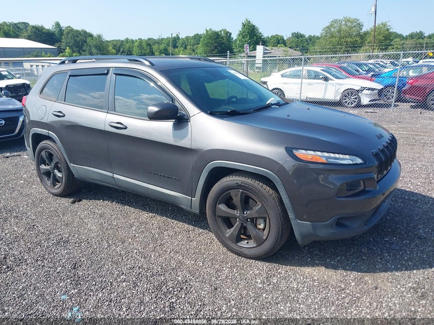 2018 Jeep Cherokee VIN 1C4PJLDX9JD528179 IAAI salvage auction — REAR END, Clear (South Carolina), sold $2,250 on 2026-07-23 (photo 1)