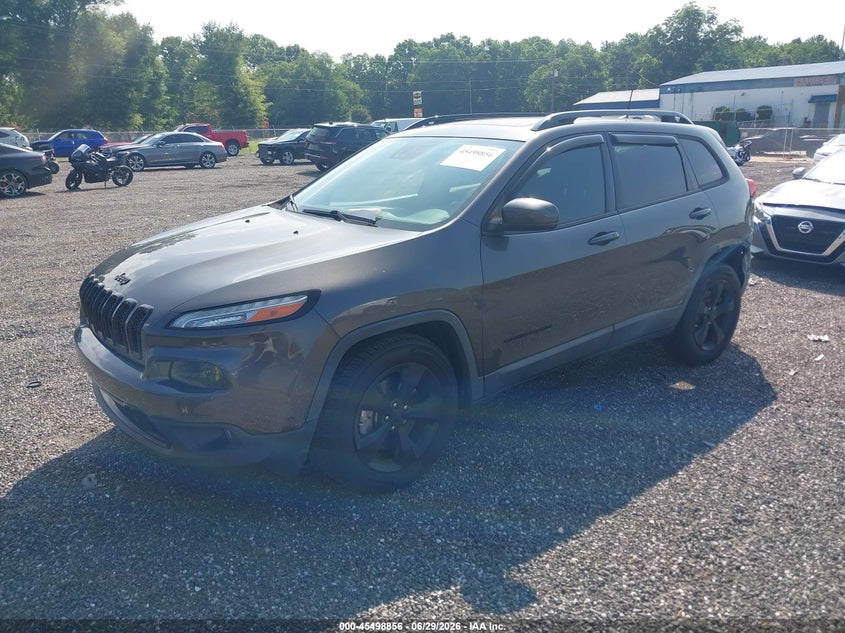 2018 Jeep Cherokee VIN 1C4PJLDX9JD528179 IAAI salvage auction — REAR END, Clear (South Carolina), sold $2,250 on 2026-07-23 (photo 2)