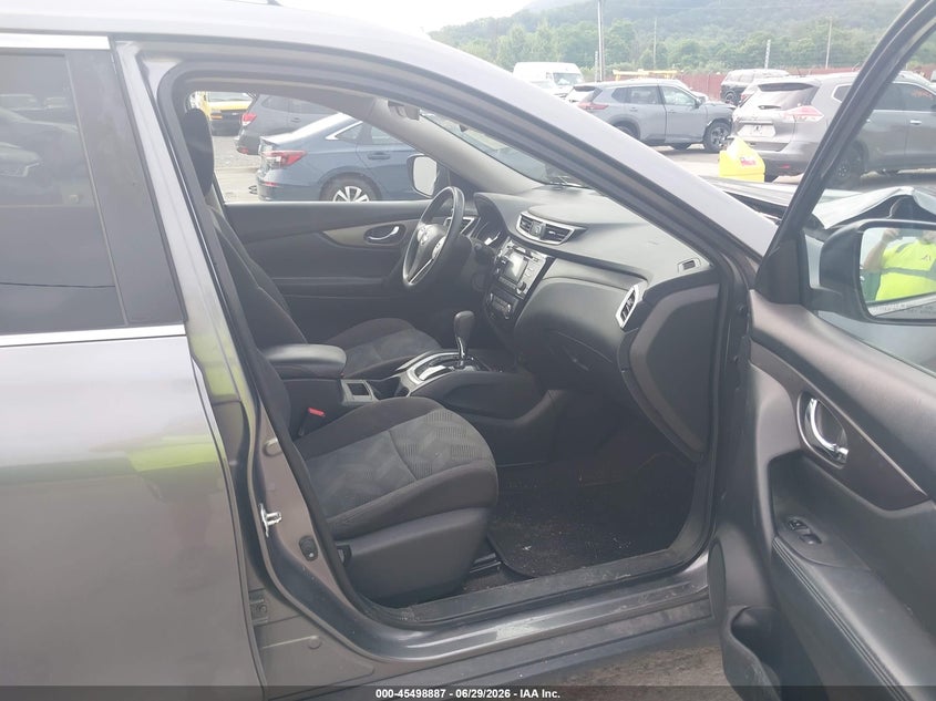 2016 Nissan Rogue VIN KNMAT2MV0GP653135 IAAI salvage auction — RIGHT FRONT, Salvage (Pennsylvania), sold $1,200 on 2026-07-22 (photo 5)
