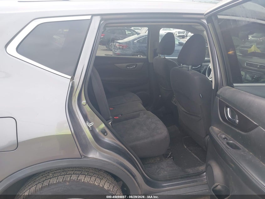 2016 Nissan Rogue VIN KNMAT2MV0GP653135 IAAI salvage auction — RIGHT FRONT, Salvage (Pennsylvania), sold $1,200 on 2026-07-22 (photo 8)