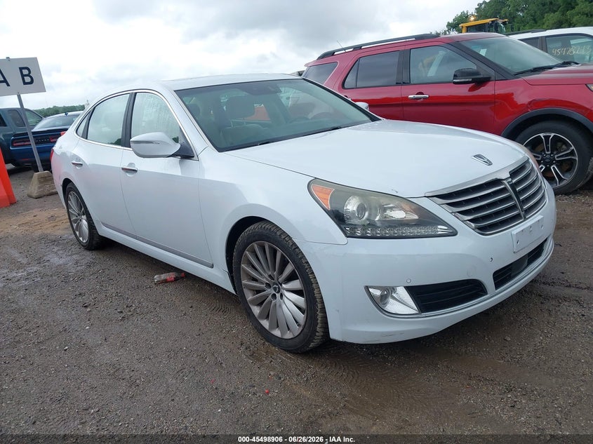 2016 Hyundai Equus VIN KMHGH4JH2GU101414 IAAI salvage auction — NORMAL WEAR, Clear (Missouri), sold $2,100 on 2026-07-29 (photo 1)