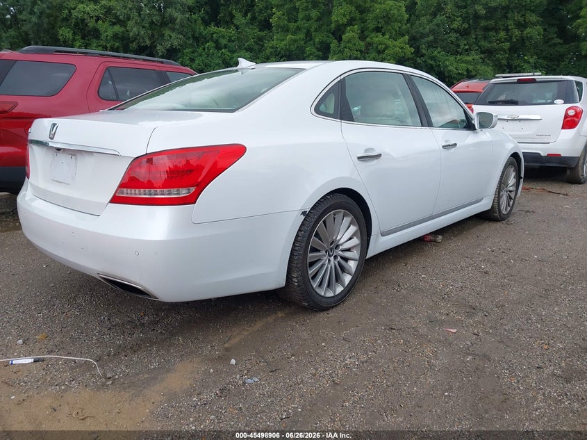 2016 Hyundai Equus VIN KMHGH4JH2GU101414 IAAI salvage auction — NORMAL WEAR, Clear (Missouri), sold $2,100 on 2026-07-29 (photo 4)