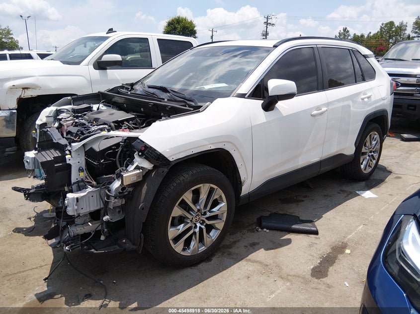 2020 Toyota Rav 4 VIN JTMC1RFVXLD060012 IAAI salvage auction — FRONT END, Salvage (North Carolina), sold $9,200 on 2026-07-27 (photo 2)