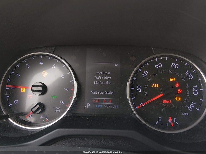 2020 Toyota Rav 4 VIN JTMC1RFVXLD060012 IAAI salvage auction — FRONT END, Salvage (North Carolina), sold $9,200 on 2026-07-27 (photo 7)