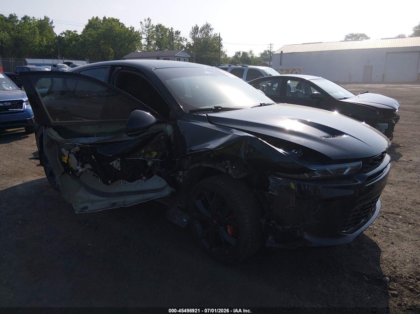 2023 Dodge Hornet VIN ZACNDFAN6P3A00815 IAAI salvage auction — SIDE, Wait Title, sold $3,650 on 2026-08-22 (photo 1)
