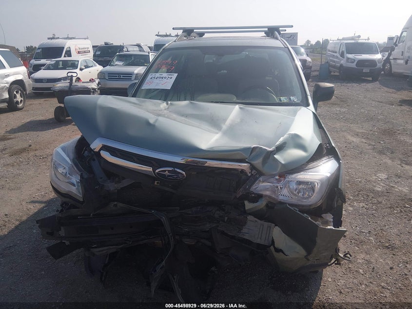 2017 Subaru Forester VIN JF2SJAEC6HG587601 IAAI salvage auction — FRONT END, Salvage (Pennsylvania), sold $25 on 2026-07-15 (photo 6)