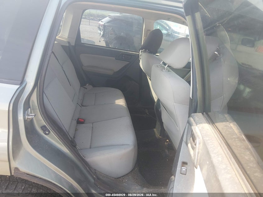 2017 Subaru Forester VIN JF2SJAEC6HG587601 IAAI salvage auction — FRONT END, Salvage (Pennsylvania), sold $25 on 2026-07-15 (photo 8)