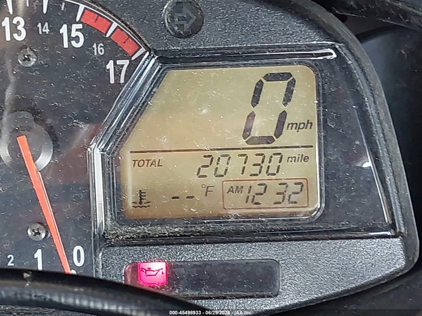 2008 Honda Cbr600 VIN JH2PC40418M100474 IAAI salvage auction — ROLLOVER, Salvage (Ohio), sold $875 on 2026-07-22 (photo 7)