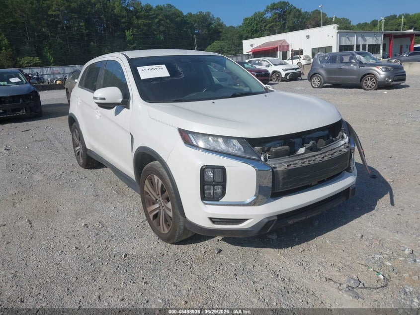 2020 Mitsubishi Outlander VIN JA4AR3AUXLU020907 IAAI salvage auction — NORMAL WEAR, Clear (Georgia), sold $3,650 on 2026-07-07 (photo 1)