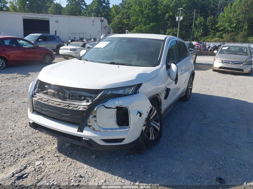 2020 Mitsubishi Outlander VIN JA4AR3AUXLU020907 IAAI salvage auction — NORMAL WEAR, Clear (Georgia), sold $3,650 on 2026-07-07 (photo 2)