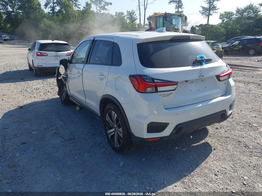 2020 Mitsubishi Outlander VIN JA4AR3AUXLU020907 IAAI salvage auction — NORMAL WEAR, Clear (Georgia), sold $3,650 on 2026-07-07 (photo 3)