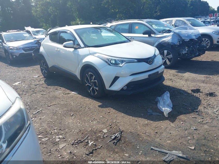 2018 Toyota C-hr VIN NMTKHMBX6JR017224 IAAI salvage auction — REAR END, Mv-907A (New York), sold $4,750 on 2026-07-14 (photo 1)