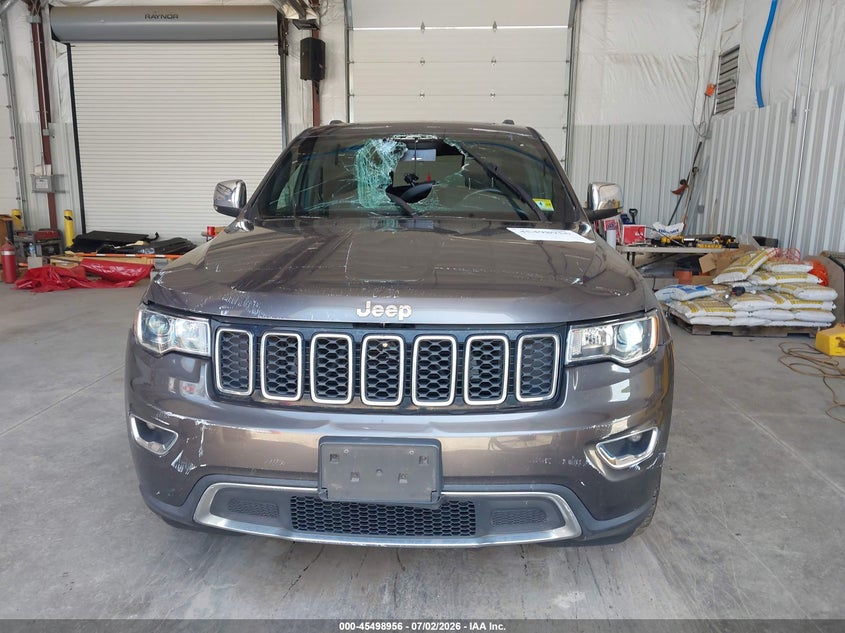 2021 Jeep Grand cherokee VIN 1C4RJFBG4MC592167 IAAI salvage auction — FRONT END, Salvage Title, sold $8,400 on 2026-07-29 (photo 6)