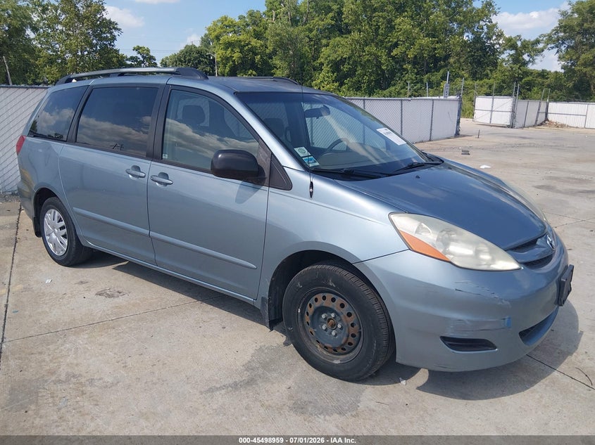 2006 Toyota Sienna VIN 5TDZA23C16S490721 IAAI salvage auction — NORMAL WEAR, Clear (Illinois), sold $650 on 2026-07-14 (photo 1)