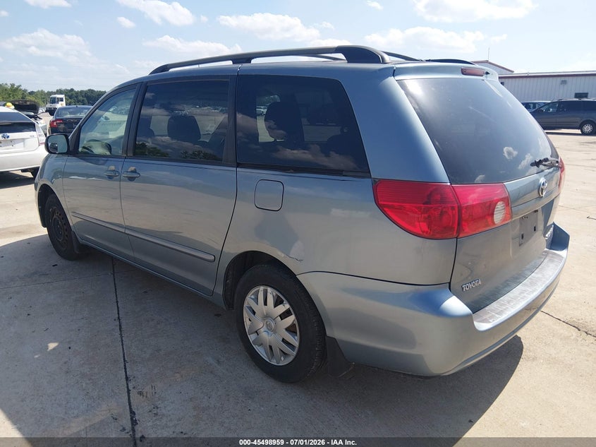 2006 Toyota Sienna VIN 5TDZA23C16S490721 IAAI salvage auction — NORMAL WEAR, Clear (Illinois), sold $650 on 2026-07-14 (photo 3)