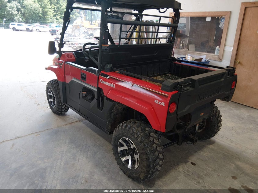 2019 Kawasaki VIN RGSW643A9KB140923 IAAI salvage auction — FRONT & REAR, Bill Of Sale (Wisconsin), sold $2,150 on 2026-07-14 (photo 3)