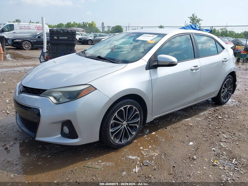 2014 Toyota Corolla VIN 5YFBURHE6EP127334 IAAI salvage auction — REAR END, Salvage Title, sold $2,950 on 2026-07-30 (photo 2)
