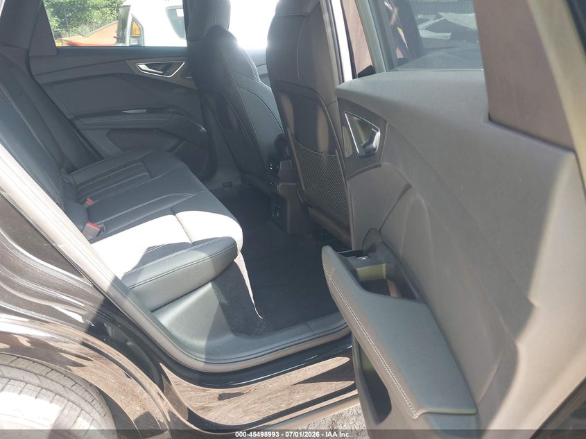 2023 Audi Q4 sportback e-tron VIN WA142BFZ1PP069076 IAAI salvage auction — FRONT END, Salvage - Greater Than 75% (Maryland), sold $14,500 on 2026-07-30 (photo 8)