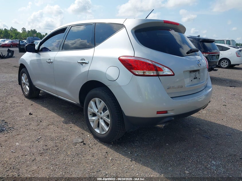 2013 Nissan Murano VIN JN8AZ1MU6DW200241 IAAI salvage auction — FRONT END, Rebuildable (Florida), sold $350 on 2026-07-14 (photo 3)