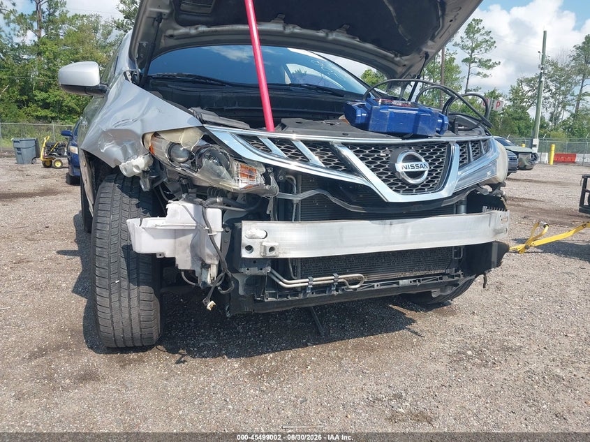 2013 Nissan Murano VIN JN8AZ1MU6DW200241 IAAI salvage auction — FRONT END, Rebuildable (Florida), sold $350 on 2026-07-14 (photo 6)