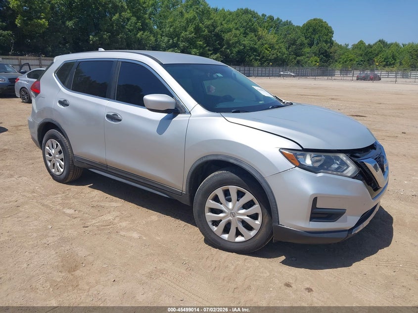 2017 Nissan Rogue VIN KNMAT2MV7HP523158 IAAI salvage auction — LEFT FRONT, Salvage Title, sold $1,375 on 2026-07-22 (photo 1)