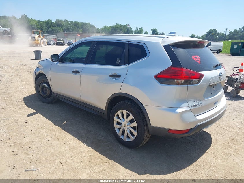 2017 Nissan Rogue VIN KNMAT2MV7HP523158 IAAI salvage auction — LEFT FRONT, Salvage Title, sold $1,375 on 2026-07-22 (photo 3)