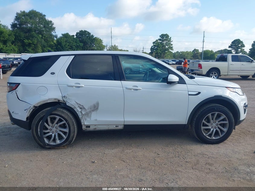 2016 Land rover Discovery sport VIN SALCR2BG4GH607824 IAAI salvage auction — RIGHT SIDE, Salvage (Texas), sold $1,500 on 2026-07-23 (photo 6)