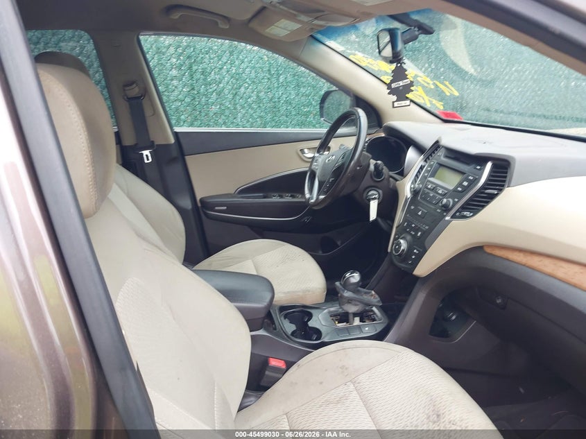 2013 Hyundai Santa fe VIN KM8SMDHF4DU010764 IAAI salvage auction — FRONT END, Clear (New Hampshire), sold $925 on 2026-07-07 (photo 5)