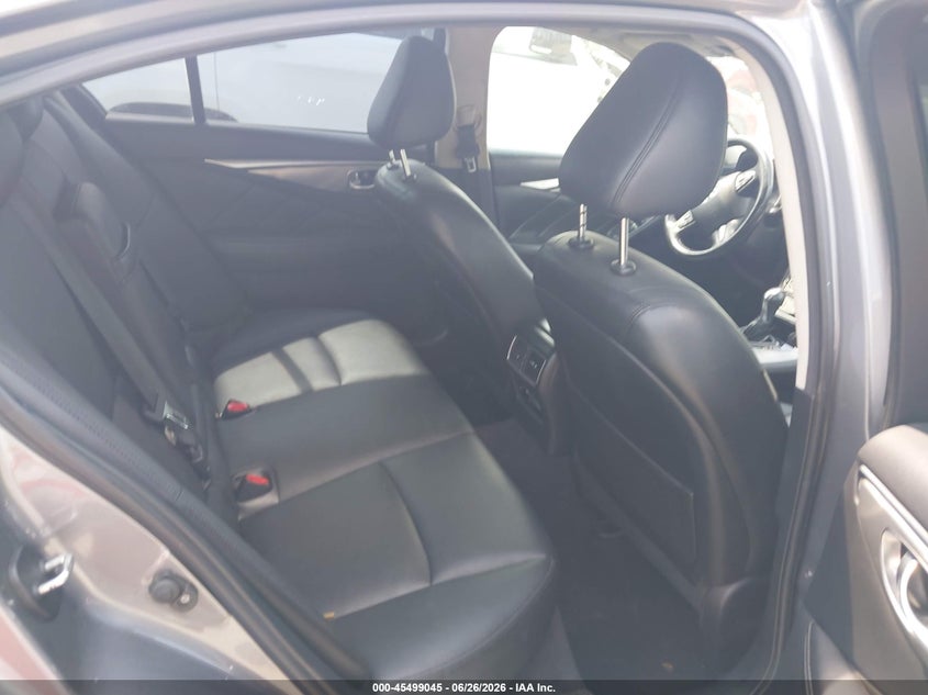 2016 Infiniti Q50 VIN JN1EV7AR9GM345305 IAAI salvage auction — FRONT & REAR, Repossession Paperwork (Georgia), sold $550 on 2026-07-21 (photo 8)