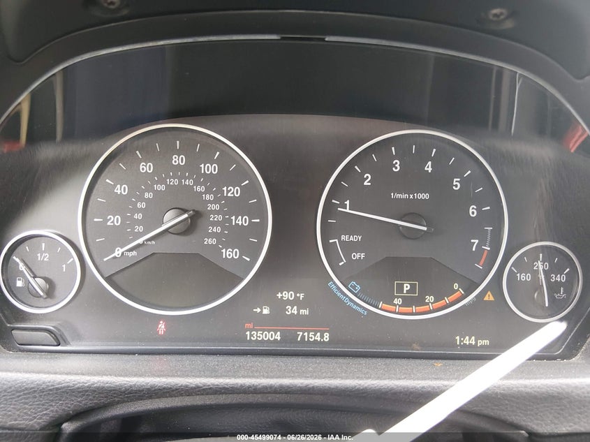 2018 BMW 3er VIN WBA8D9C5XJEM34155 IAAI salvage auction — REAR END, Salvage (Georgia), sold $3,500 on 2026-07-30 (photo 7)