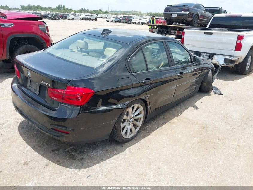 2018 BMW 3er VIN WBA8E1G51JNU89313 IAAI salvage auction — FRONT END, Salvage (Texas), sold $575 on 2026-07-29 (photo 4)