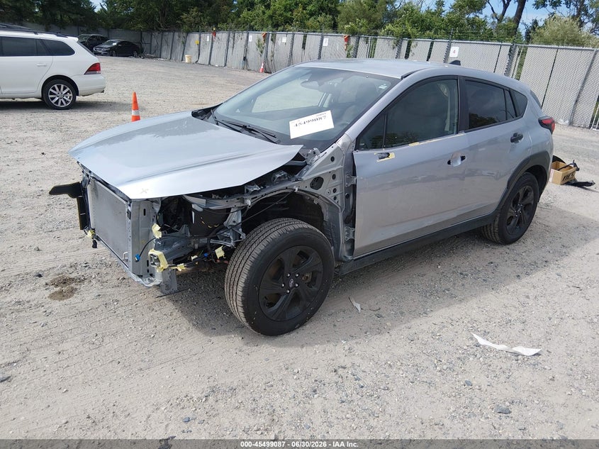 2025 Subaru Xv VIN JF2GUABC7S8336377 IAAI salvage auction — FRONT & REAR, Wait Title, sold $10,000 on 2026-08-25 (photo 2)