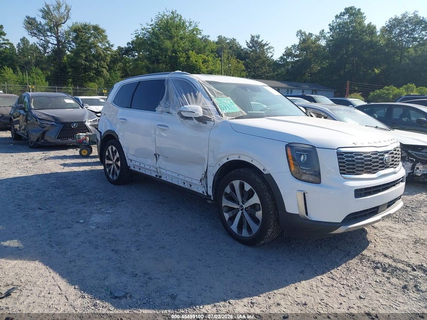 2021 Kia Telluride VIN 5XYP64HC9MG145024 IAAI salvage auction — RIGHT SIDE, Clear (South Carolina), sold $4,450 on 2026-07-28 (photo 1)