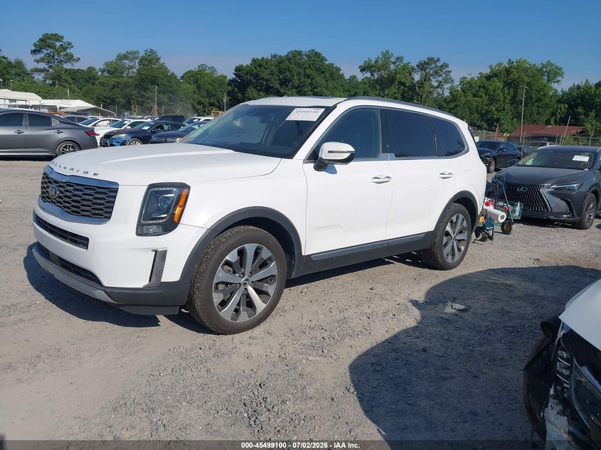 2021 Kia Telluride VIN 5XYP64HC9MG145024 IAAI salvage auction — RIGHT SIDE, Clear (South Carolina), sold $4,450 on 2026-07-28 (photo 2)