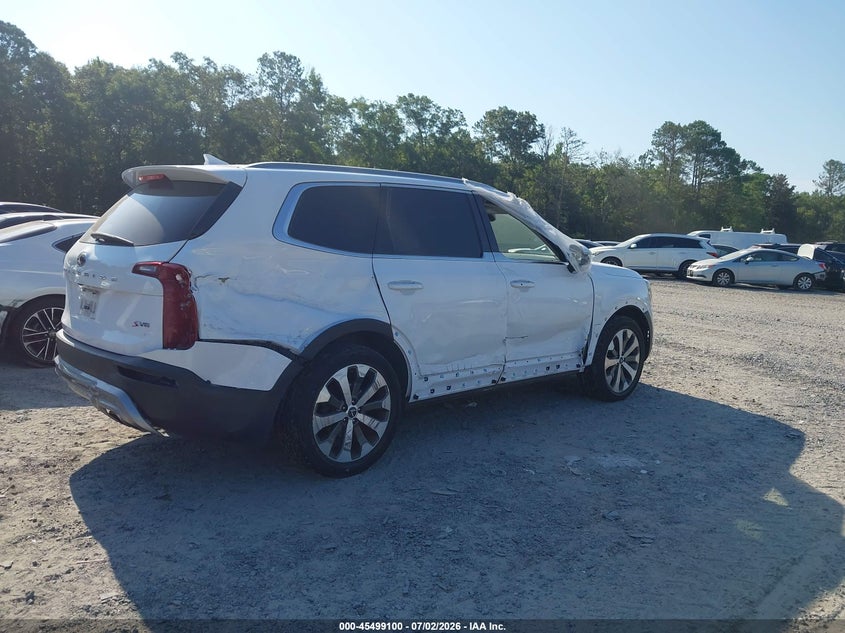 2021 Kia Telluride VIN 5XYP64HC9MG145024 IAAI salvage auction — RIGHT SIDE, Clear (South Carolina), sold $4,450 on 2026-07-28 (photo 4)