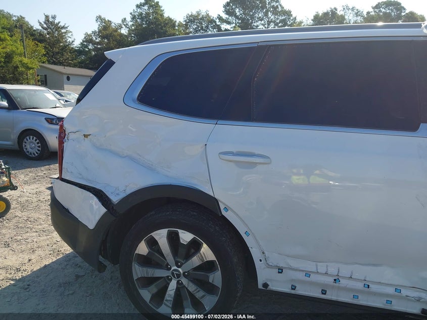 2021 Kia Telluride VIN 5XYP64HC9MG145024 IAAI salvage auction — RIGHT SIDE, Clear (South Carolina), sold $4,450 on 2026-07-28 (photo 6)