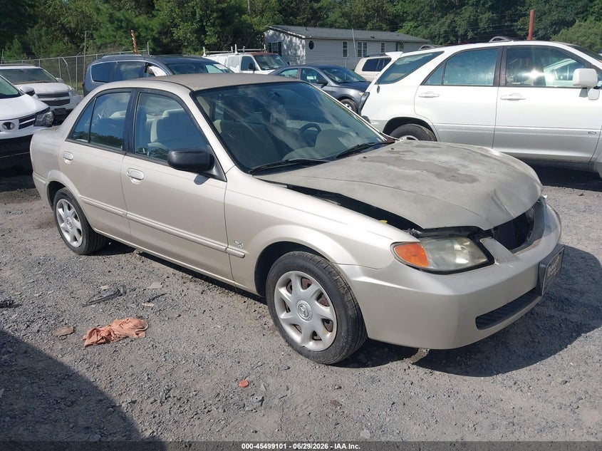 2001 Mazda Protege VIN JM1BJ225010413838 IAAI salvage auction — FRONT END, Salvage (South Carolina), sold $50 on 2026-07-28 (photo 1)
