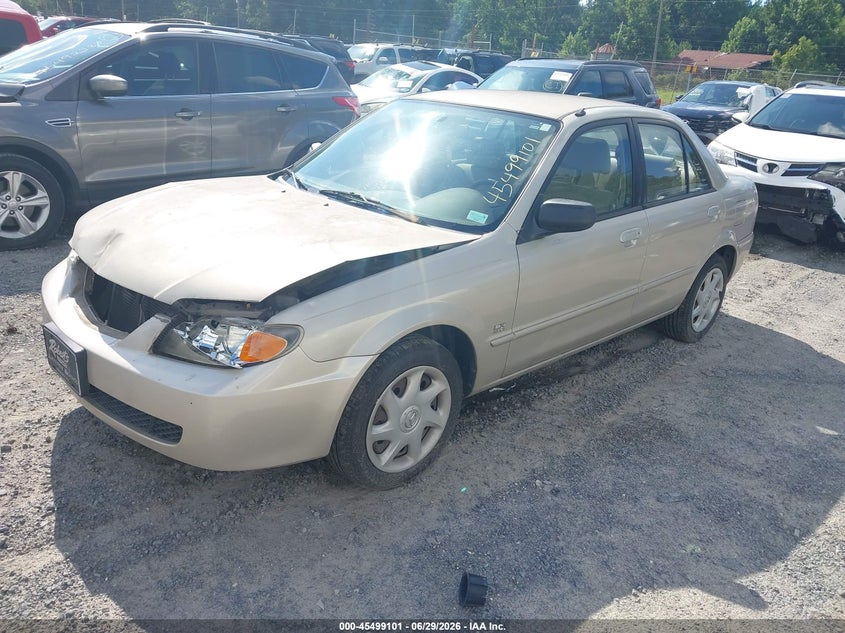 2001 Mazda Protege VIN JM1BJ225010413838 IAAI salvage auction — FRONT END, Salvage (South Carolina), sold $50 on 2026-07-28 (photo 2)