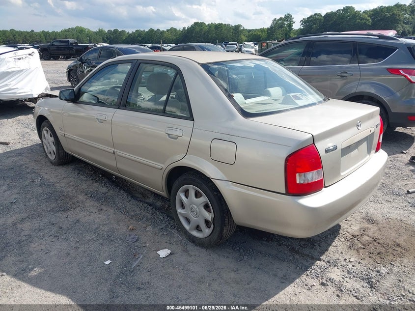 2001 Mazda Protege VIN JM1BJ225010413838 IAAI salvage auction — FRONT END, Salvage (South Carolina), sold $50 on 2026-07-28 (photo 3)