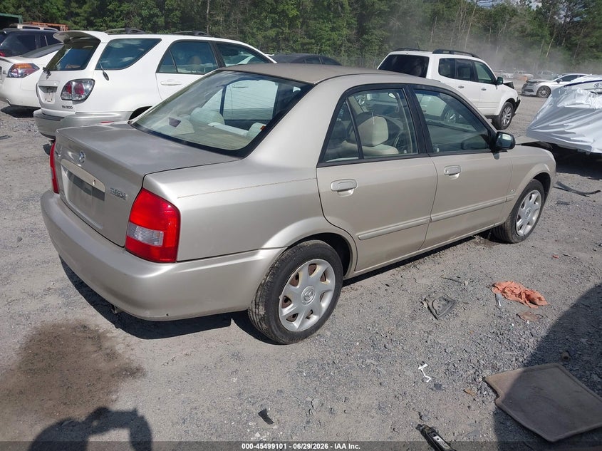 2001 Mazda Protege VIN JM1BJ225010413838 IAAI salvage auction — FRONT END, Salvage (South Carolina), sold $50 on 2026-07-28 (photo 4)
