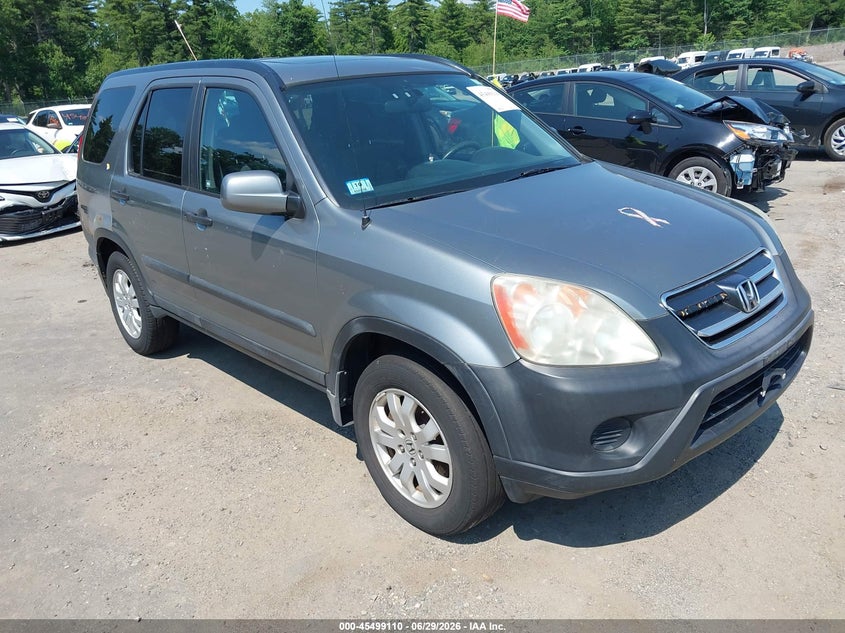 2006 Honda Cr-v VIN SHSRD78806U401811 IAAI salvage auction — NORMAL WEAR, Clear (Massachusetts), sold $1,075 on 2026-07-31 (photo 1)