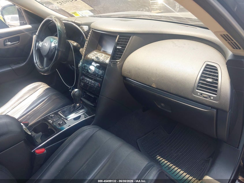 2016 Infiniti Qx70 VIN JN8CS1MW9GM750452 IAAI salvage auction — FRONT END, Salvage Title, sold $1,500 on 2026-07-28 (photo 5)
