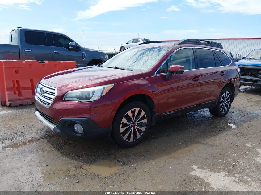2016 Subaru Outback VIN 4S4BSBNC0G3266527 IAAI salvage auction — HAIL, Salvage (Kansas), sold $3,800 on 2026-07-31 (photo 2)