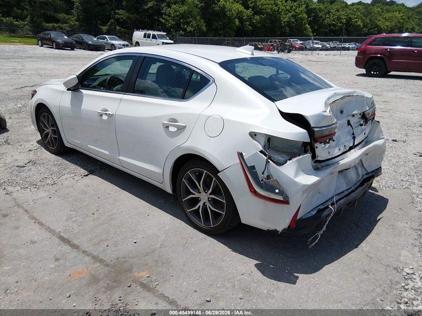2022 Acura Ilx VIN 19UDE2F74NA000363 IAAI salvage auction — REAR END, Salvage Title, sold $3,650 on 2026-07-23 (photo 3)