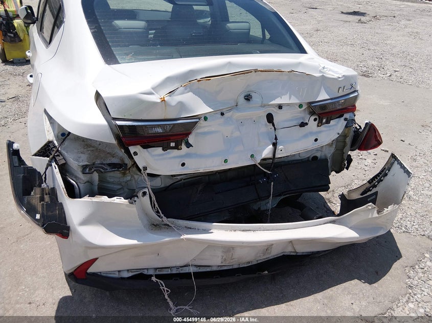 2022 Acura Ilx VIN 19UDE2F74NA000363 IAAI salvage auction — REAR END, Salvage Title, sold $3,650 on 2026-07-23 (photo 6)