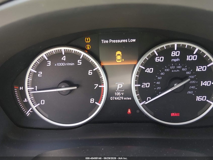 2022 Acura Ilx VIN 19UDE2F74NA000363 IAAI salvage auction — REAR END, Salvage Title, sold $3,650 on 2026-07-23 (photo 7)