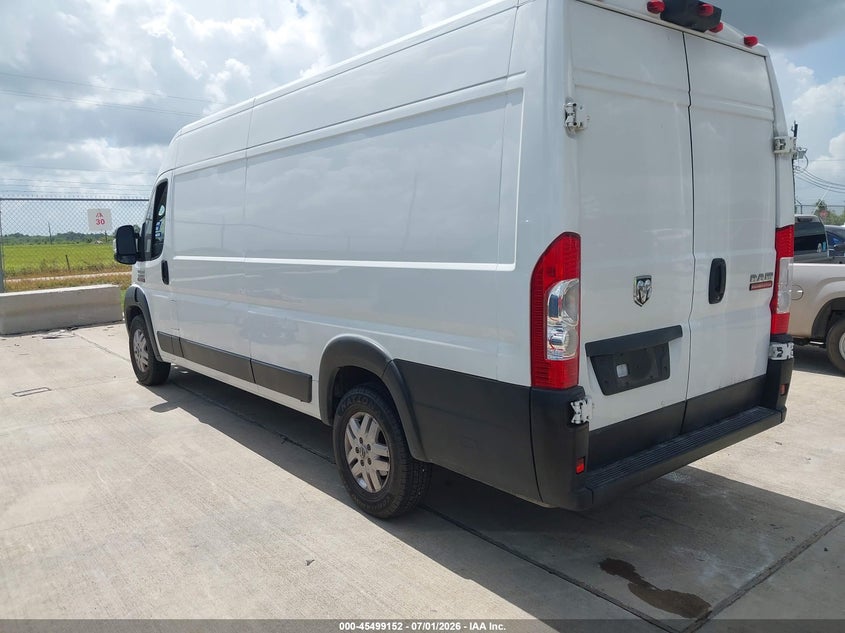 2022 Ram Promaster city VIN 3C6MRVJG3NE124558 IAAI salvage auction — FRONT END, Salvage (Texas), sold $25 on 2026-07-29 (photo 3)