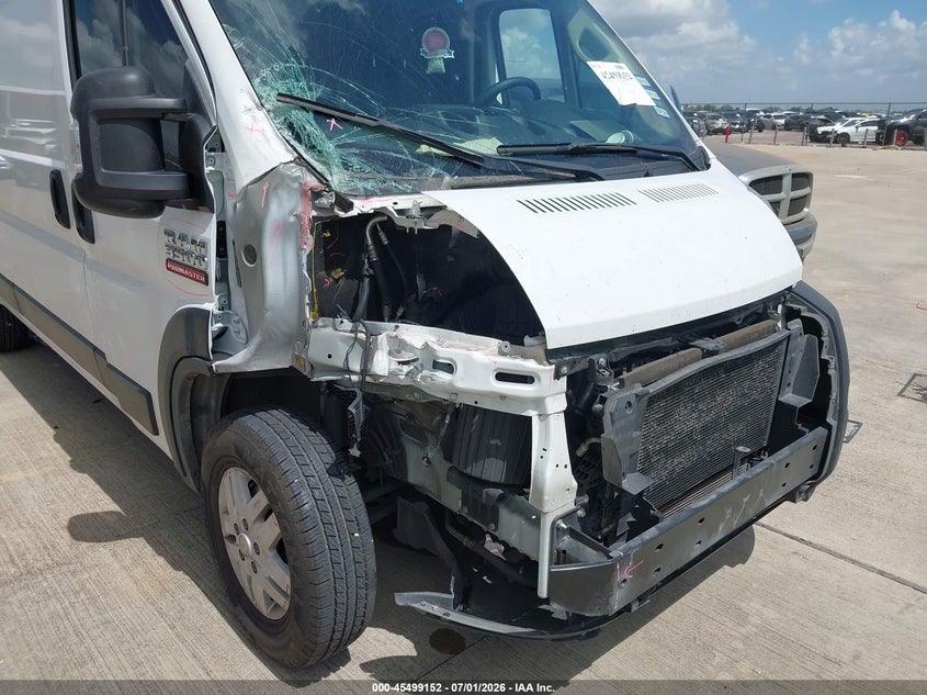 2022 Ram Promaster city VIN 3C6MRVJG3NE124558 IAAI salvage auction — FRONT END, Salvage (Texas), sold $25 on 2026-07-29 (photo 6)