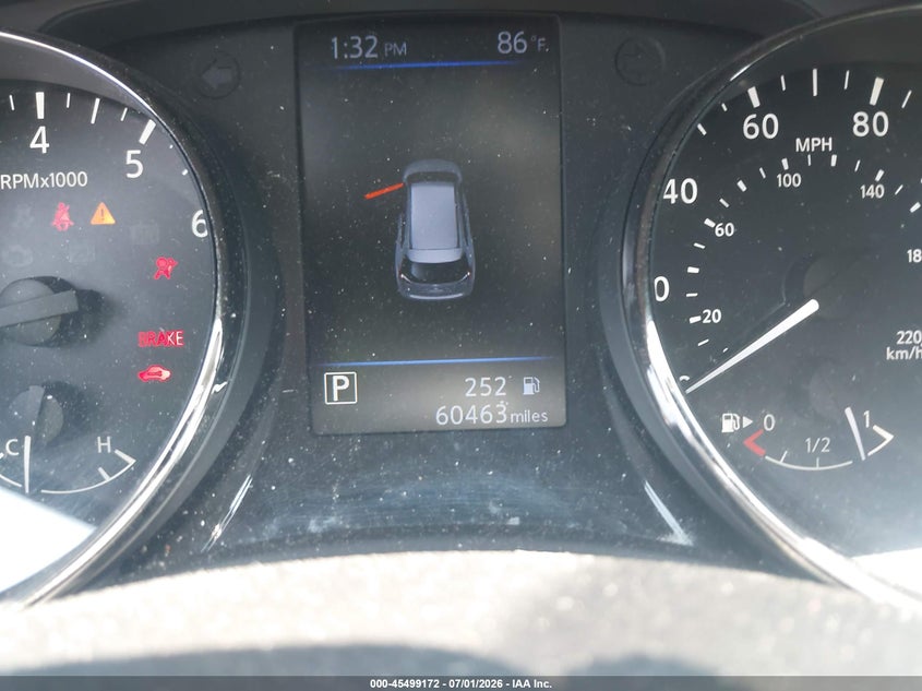 2018 Nissan Rogue VIN KNMAT2MVXJP610672 IAAI salvage auction — RIGHT FRONT, Salvage Title, sold $2,700 on 2026-07-28 (photo 7)