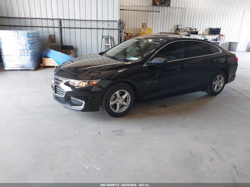 2018 Chevrolet Malibu VIN 1G1ZC5STXJF103808 IAAI salvage auction — NORMAL WEAR, Sf97 (Maryland), sold $10,625 on 2026-08-18 (photo 2)